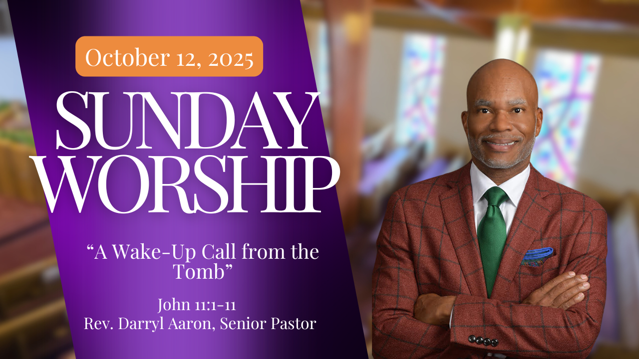 Rev Aaron and title of sermon